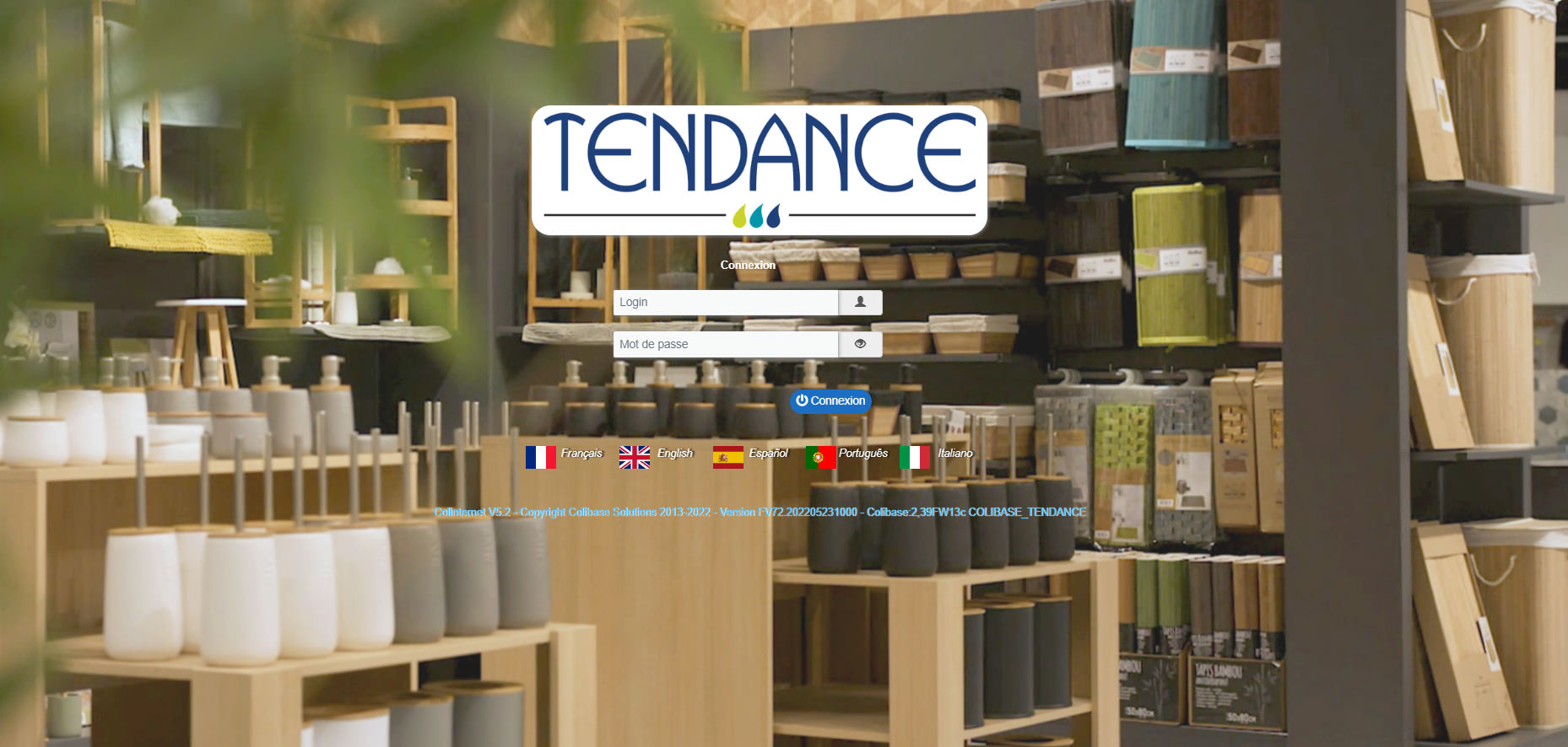 Accueil de notre site espace pro - Tendance Bain